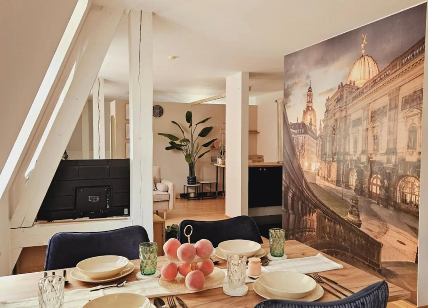 Appartement Elegantes Loft Mit 2 Etagen Im Koenigsviertel à Dresde Allemagne
